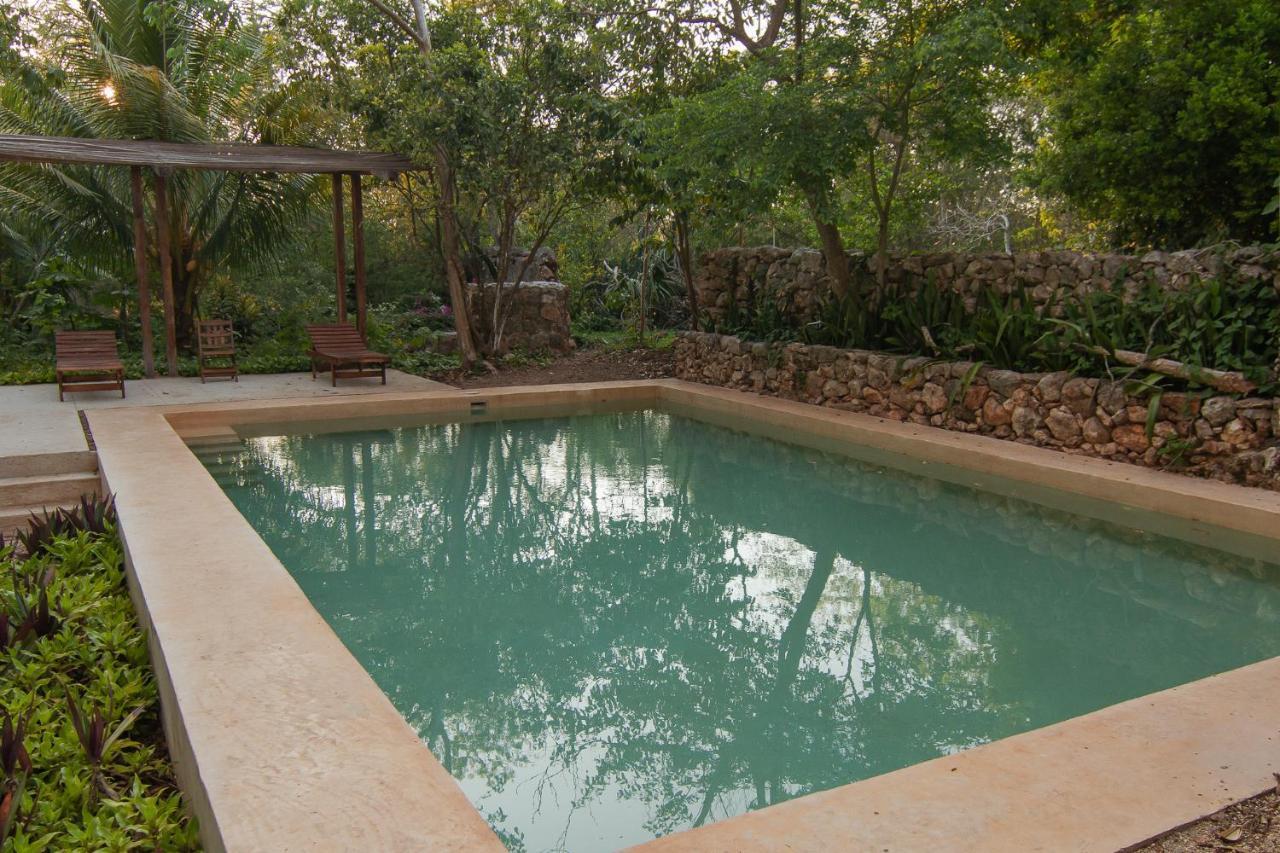 Hacienda Shambalante Bed & Breakfast Izamal Bagian luar foto