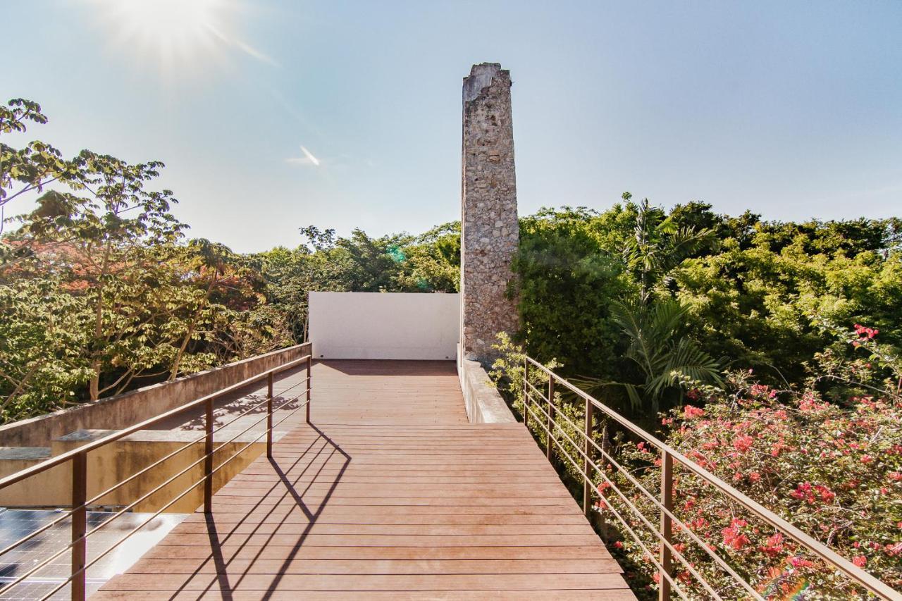 Hacienda Shambalante Bed & Breakfast Izamal Bagian luar foto