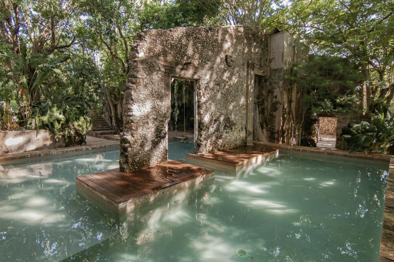 Hacienda Shambalante Bed & Breakfast Izamal Bagian luar foto